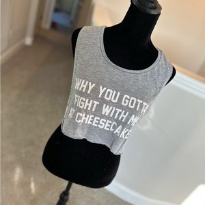 Private Party Drake Cropped Tank